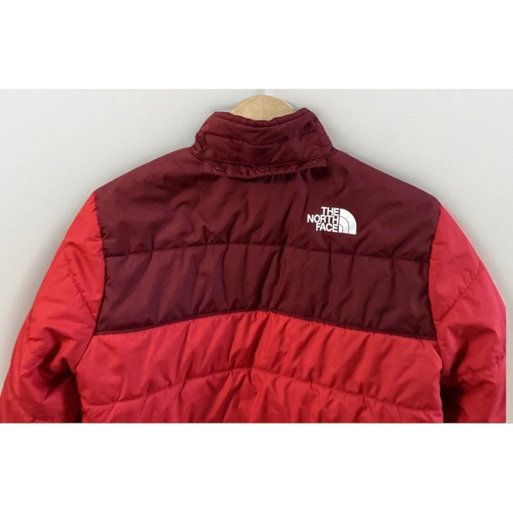The‎ North Face Jacket Mount Chimbo Reversible Full Zip Red Sz Medium 10